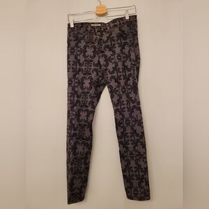 AG Gray/Black Skinny Jeans